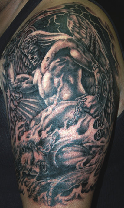 St Michael Tattoo – Realistic Tattoo Ideas