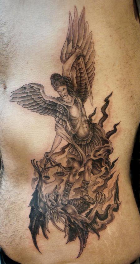 Ribs Tattoos St Michael