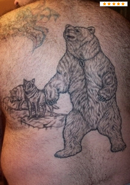 Bear Tattoo Design