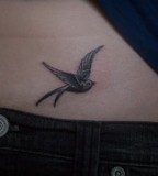 Chic Swallow Tattoo Design Ideas