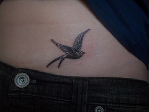 Chic Swallow Tattoo Design Ideas