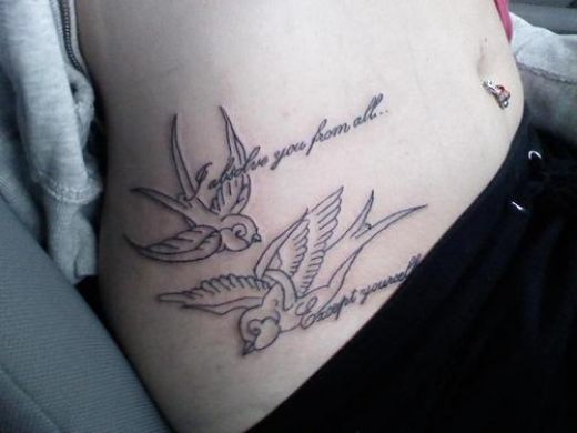 Exquisite Swallow Birds Tattoo Ideas