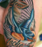 Chic Stylish Swallow Bird Tattoo Ideas