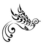 Fabulous Maori Swallow Flash Tattoo Ideas