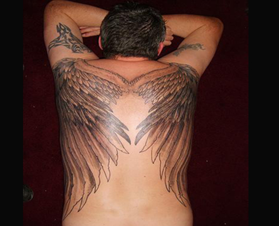 Angel Wing Tatoos For Men Picture