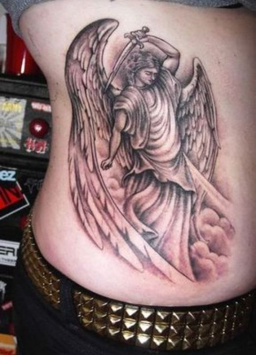 Wonderful Angel Tattoo Design