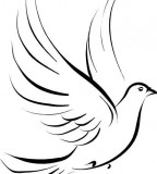 Cute Dove Symbol Tattoo Ideas