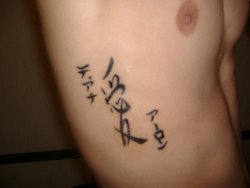 Japanese Love Tattoo Symbol