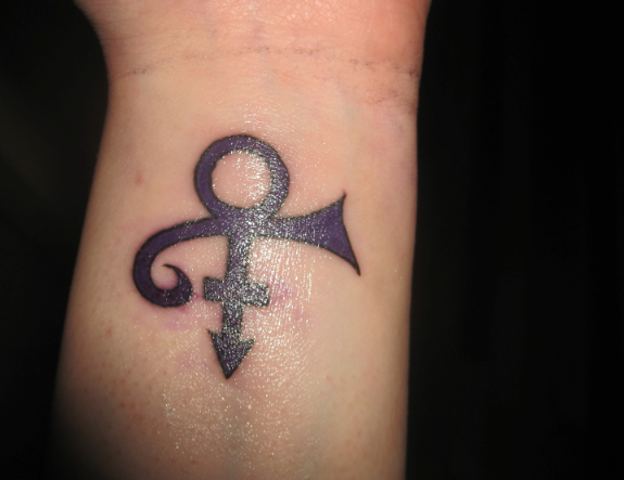 Prince Symbol Tattoos Design