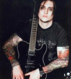 Synyster Gatess Holding Guitar Showing Tattoos