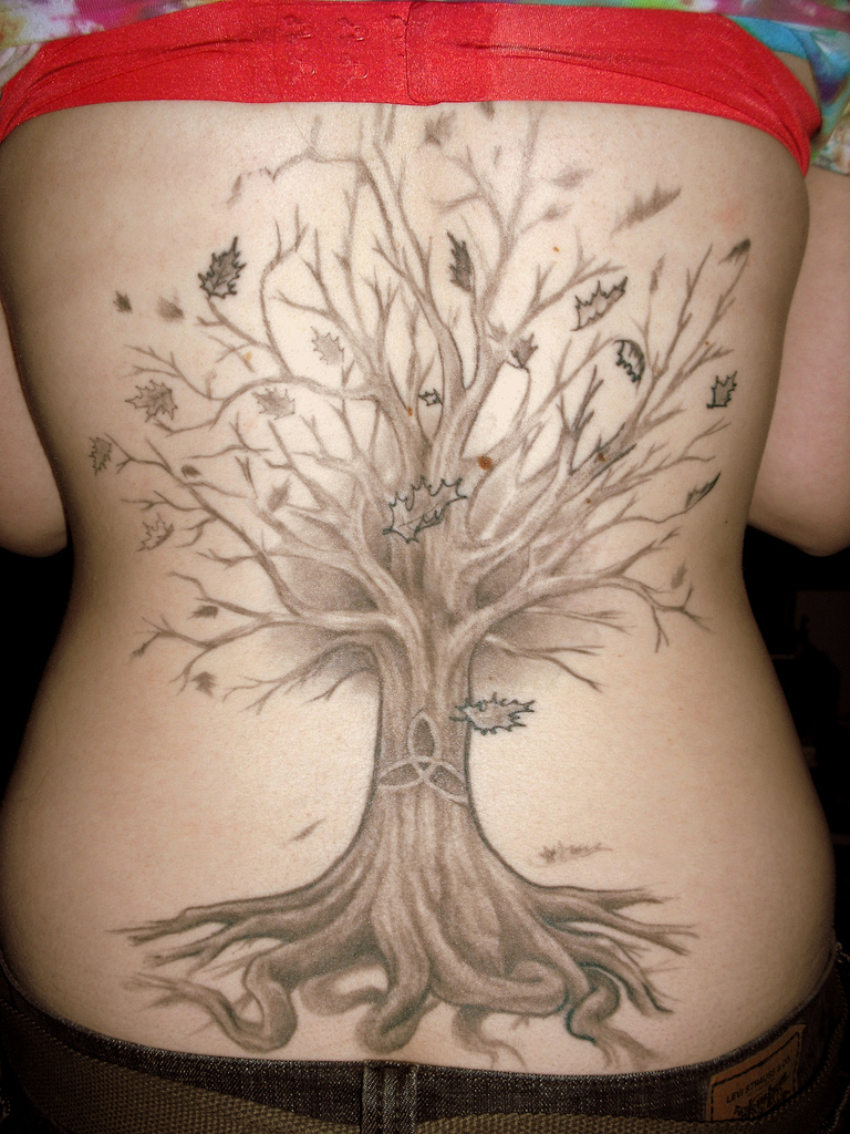 Funtastic Tree Tattoo Designs for Girls or Women