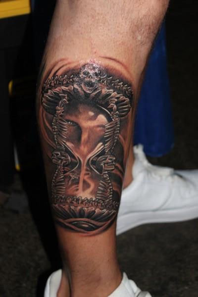 Awesome 3D Tattoo Design From Gilbert Salas Gilz