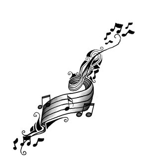 Music Tattoos Ideas For Temporary Tattoo