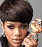 Love Rihannas Ring Finger Tattoo Design Pic