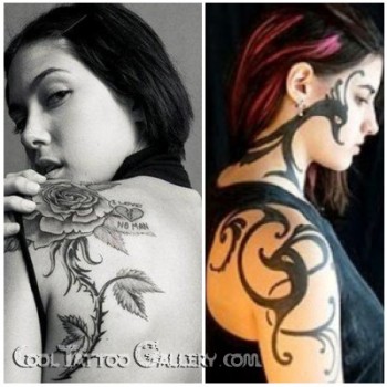 Another Prominent Shoulder Blade Tattoos