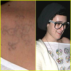 Rumer Willis Pentagram tattoos