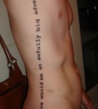 Tattoo Ideas Quotes On Life (NSFW)