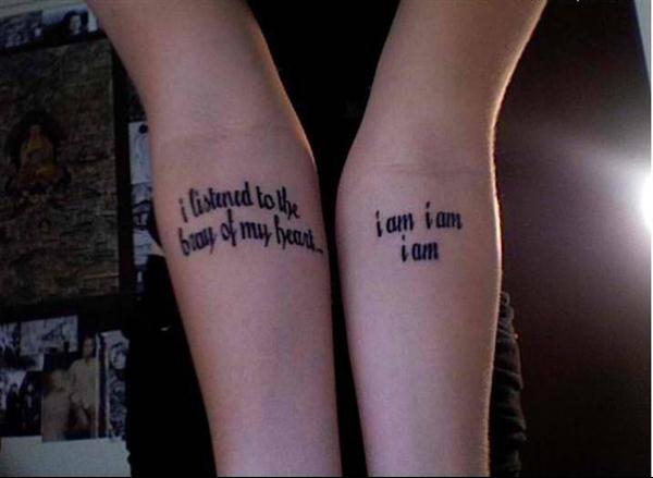 Best Word Of Forearm Tattoo Quotes