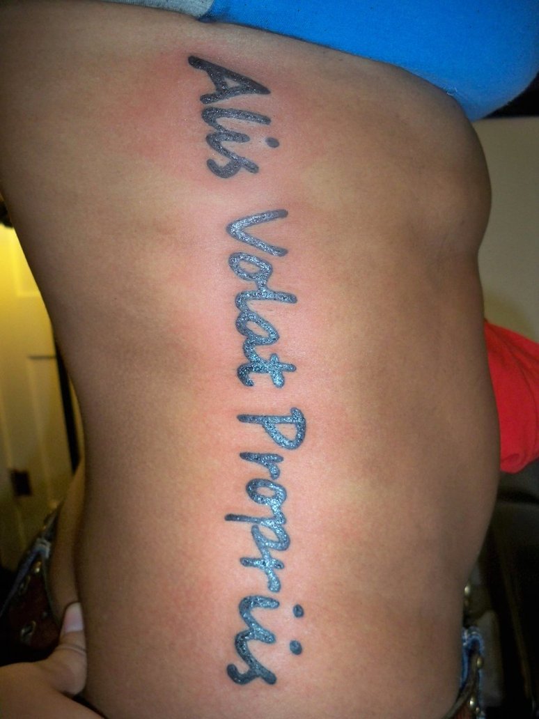 Latin Tattoos Design For Man
