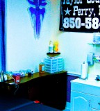 Finishing Dry Wall Tattoo Shop in Tallahassee