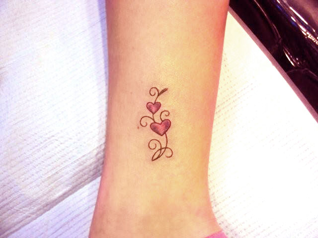 Red Love with Branches