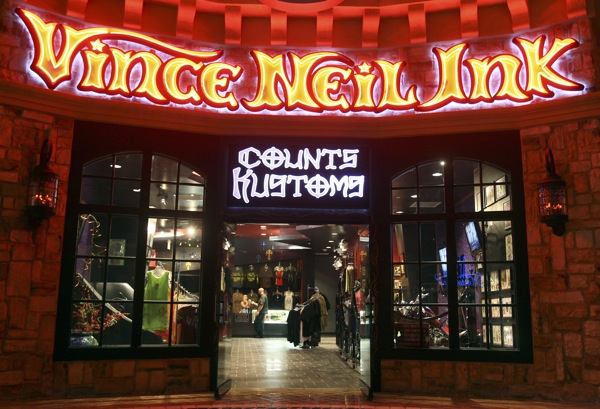 Vince Neil Ink Tattoo Las Vegas