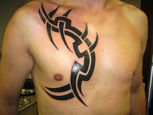 Simple Tribal Tattoo Designs for Men