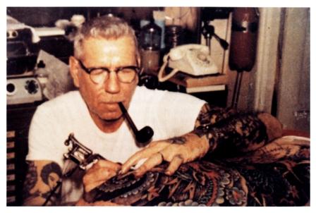 A Classic Sailor Jerry Tattoo Vintage Photo