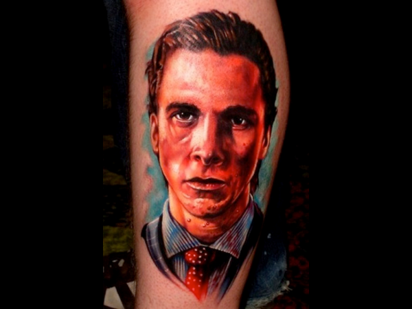 Colorful American Pop Culture Inspired Tattoo