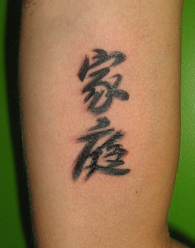 Chinese Characters Tattoos Design