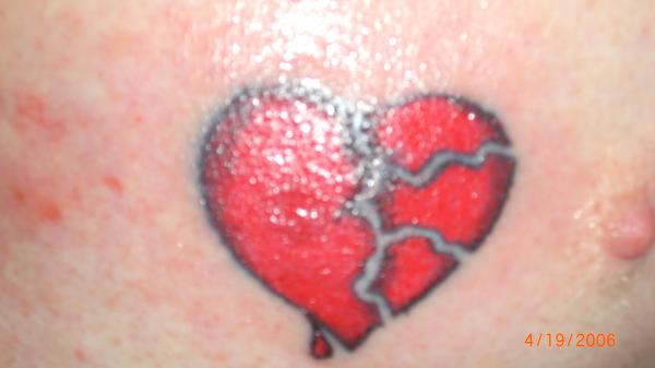 Paradise Broken Heart Tattoo Photos