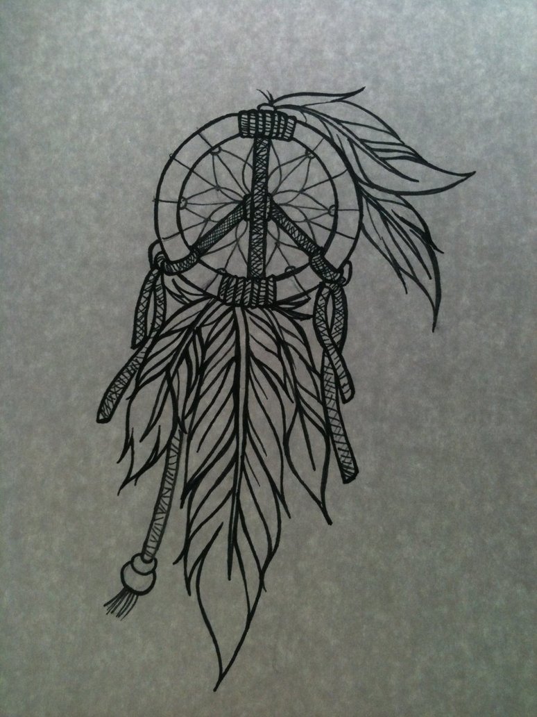 Dream Catcher Tattoo Sketch on Deviantart