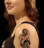 Best Swirl Tattoos For Girls