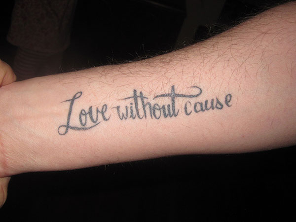 25 Warm Love Quote Tattoos Slodive