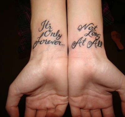 Best Tattoo Quotes Best Friend Tattoo Quotes