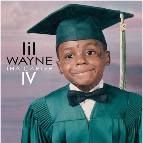 Album Covers Lil Wayne with Tear Drop Tatto