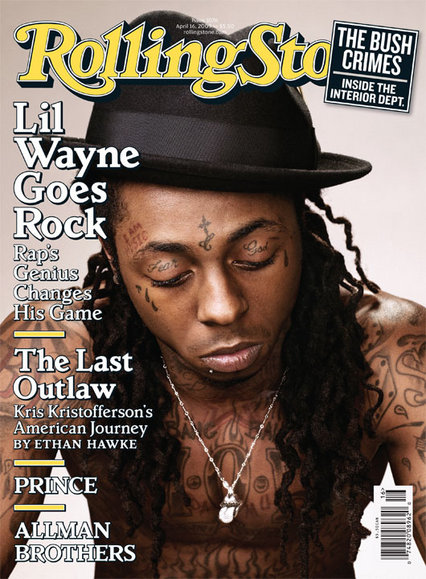 Rolingstone Magazine Model With Teardrop Tattoo