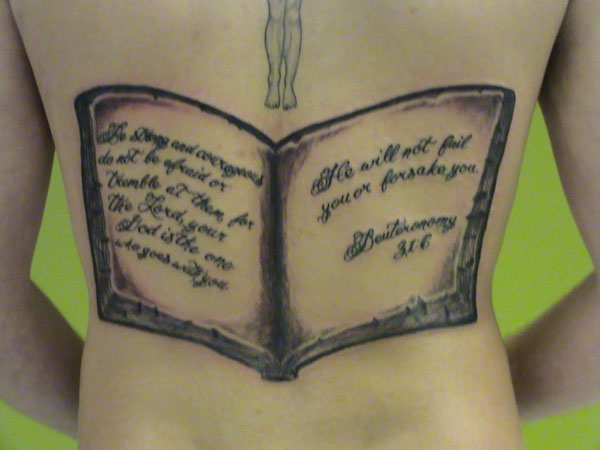 Cool Bible Verse Tattoos Design