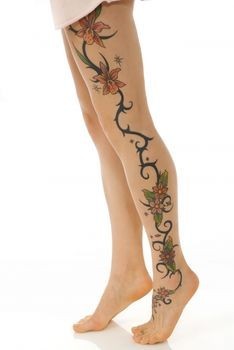 Cool Tiger Lily Tattoo for Women