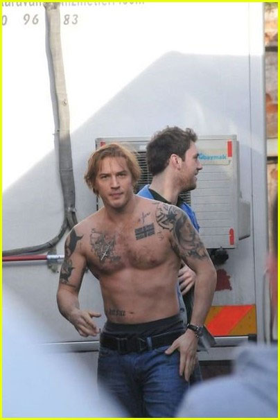 Tinker Tailor Soldier Spy Set Photos Have A Tattooed Tom Hardy