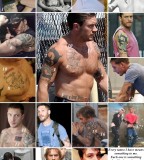 Tom Hardy Photo Collection with Tattoos