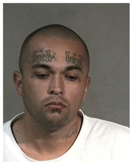 Crazy Mugshot Tattoo (NSFW)