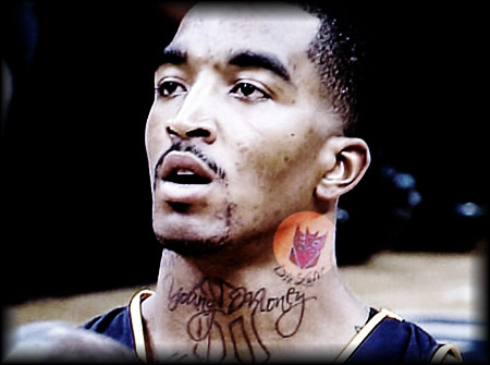 Marquis Daniels’ Side Neck Tattoo, Transformers?