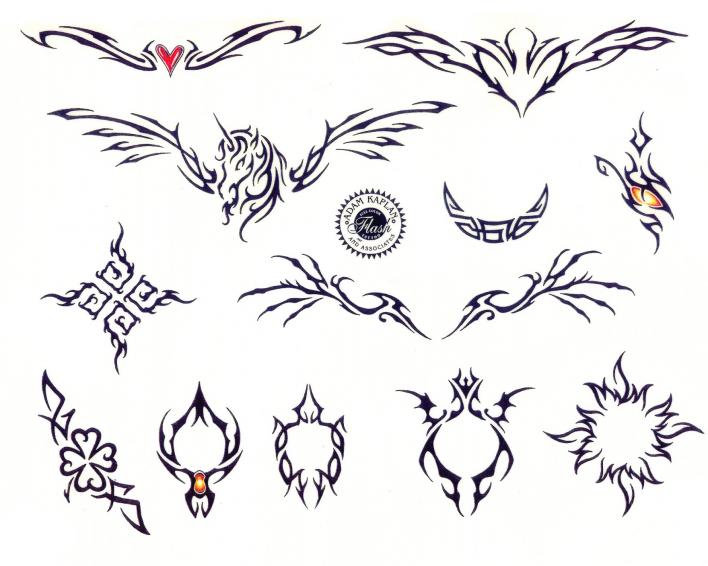 Exquisite Tattoo Design Sticker