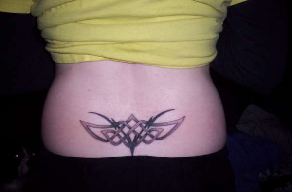 Splendid Tramp Stamp Tattoo Design