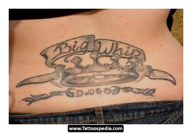 Classy Tramp Stamp Tattoo