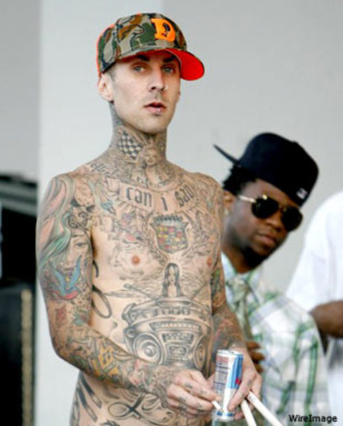 Travis Barker Arm Tattoo