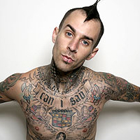 Eye-catching Travis Barker Tattoo