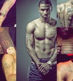 Trey Songz Tattoo On Chest, Forearm, Upper Arm, Back and More