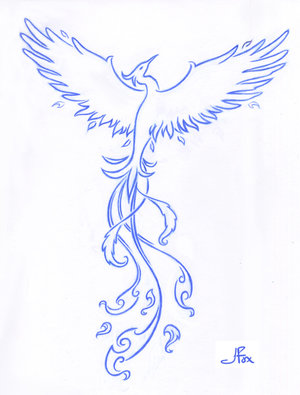 Tribal Phoenix Tattoo Designs Ideah